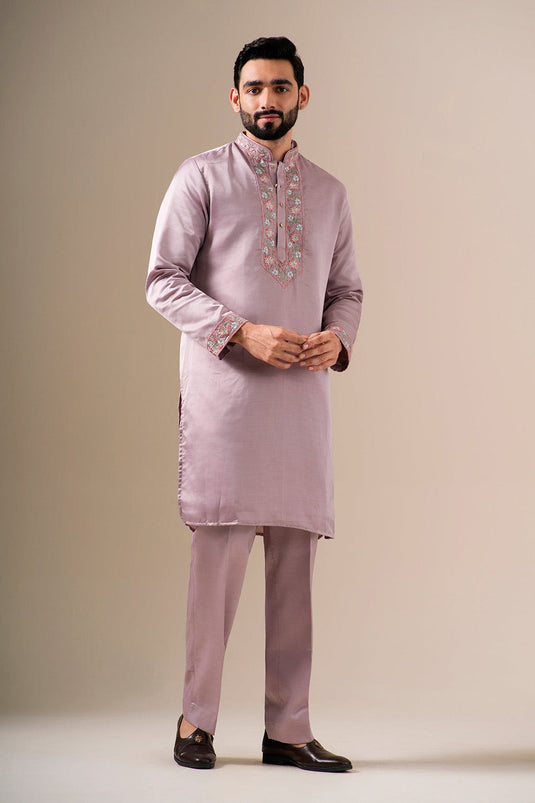 Dusky Rose Jardin Kurta Set