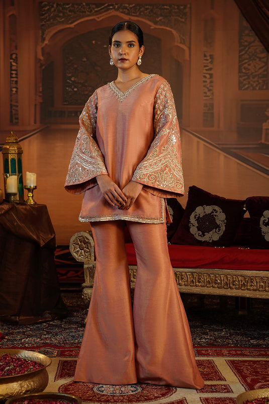 Dusty Rose Pink Suit Set