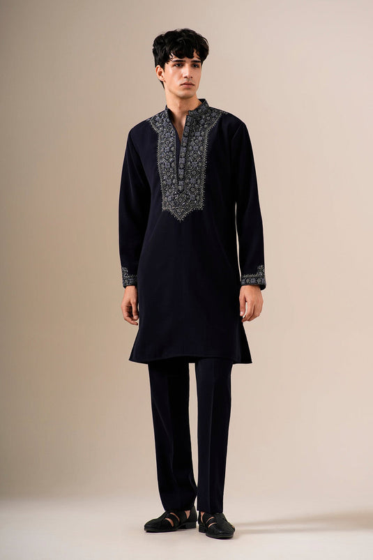 Imperial Noir Kurta Set