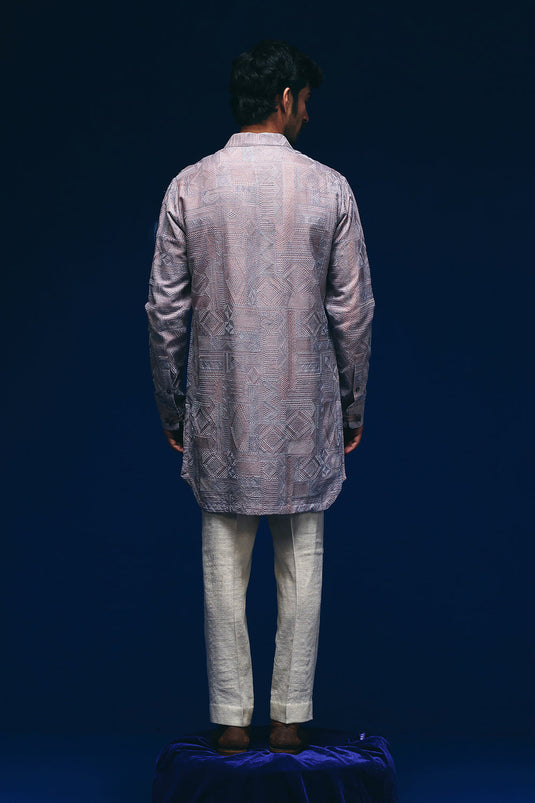 Jibaro Front Open Kurta Set