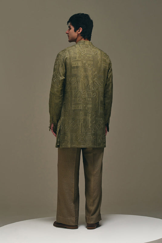 Jibaro Loop Button Kurta Set