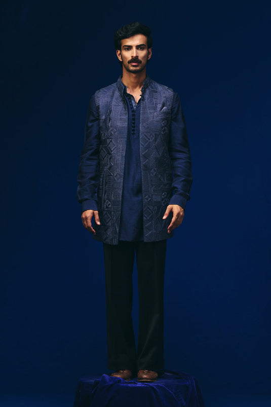 Jibaro Nehru Jacket Set