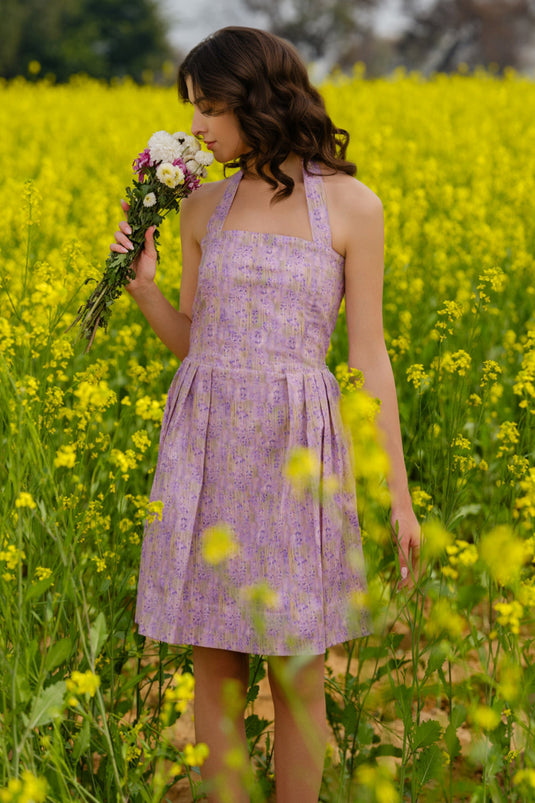 Lavender Short Dress