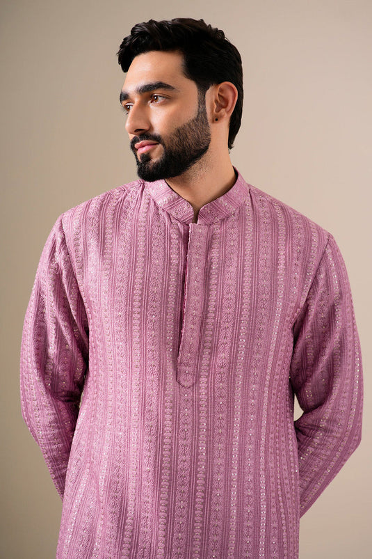 Mauve Twilight Kurta Set