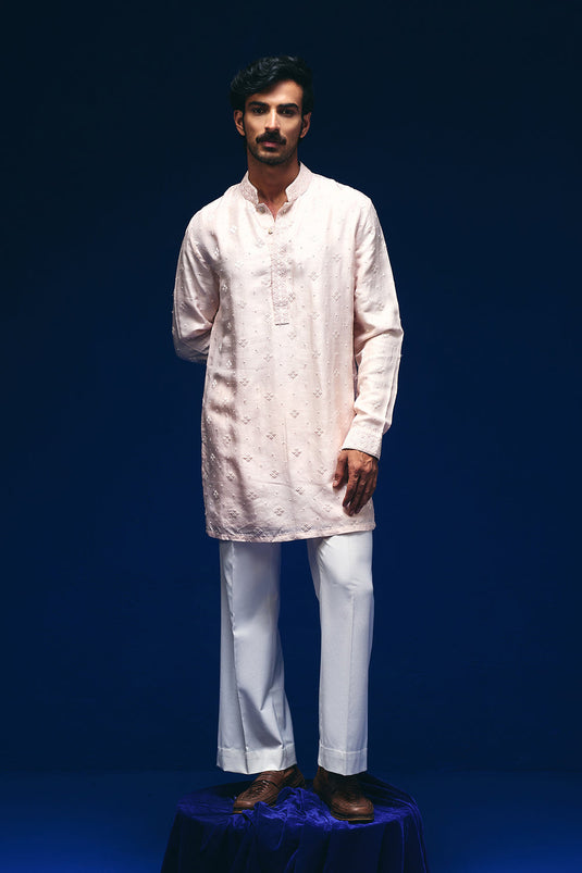 Meander Nehru Jacket Set