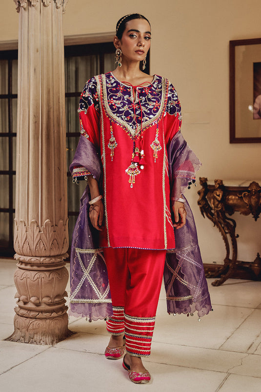 Meher Rani Pink Salwar Set