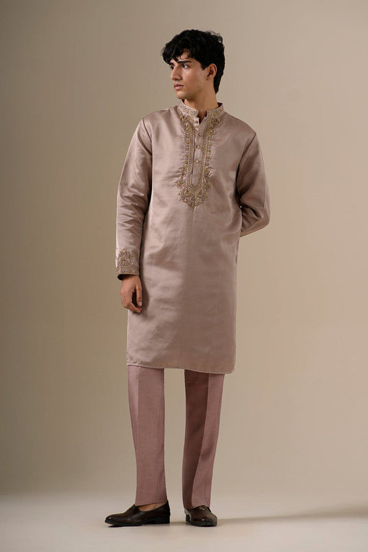 Mehfil Mauve Kurta Set