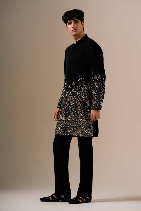 Midnight Radiance Kurta Set