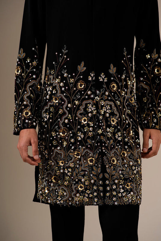 Midnight Radiance Kurta Set