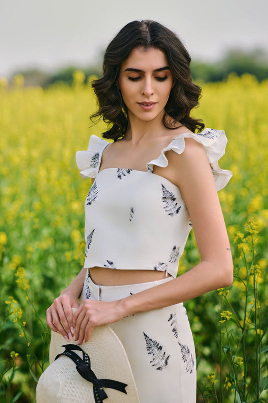 Monochrome Fern Co-Ord