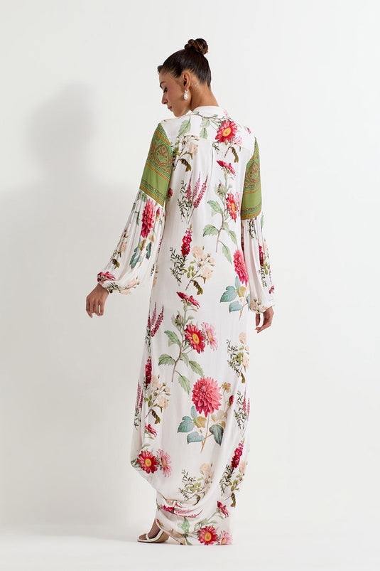 Multi Colour Dress In Georgette