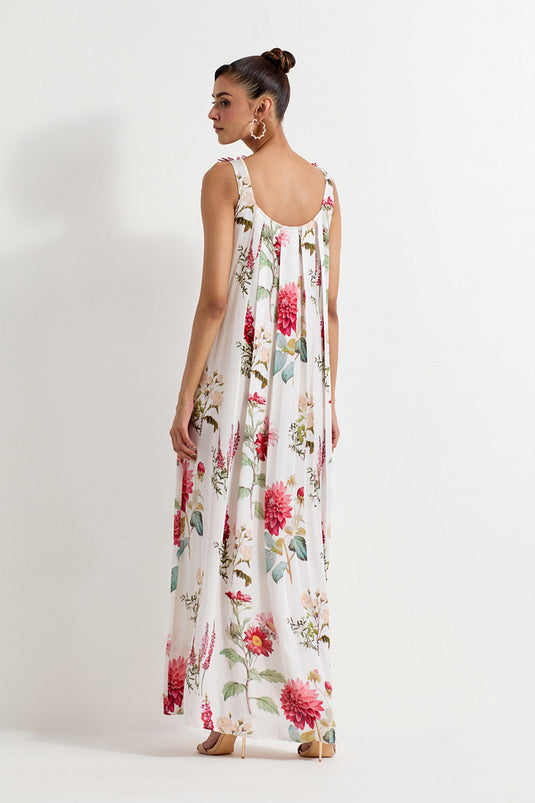 Multi Colour Gerogette Dress