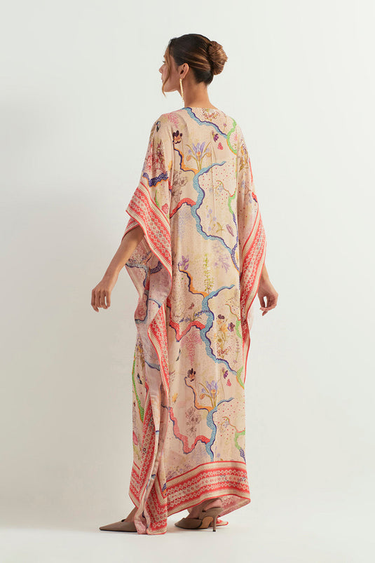 Multi Colour Kaftan