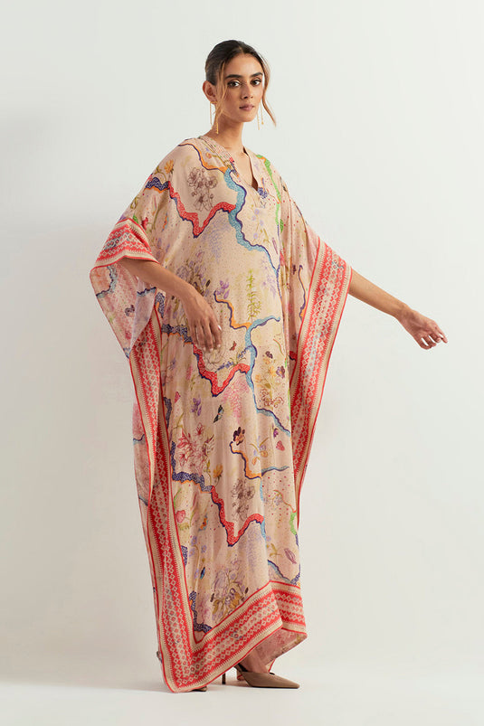 Multi Colour Kaftan