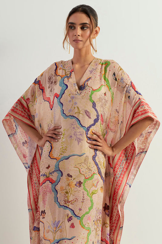 Multi Colour Kaftan