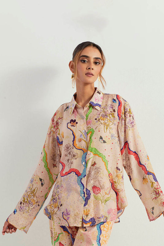 Multi Colour Shirt With Pants