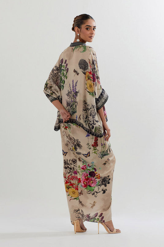 Multi Colour Top With Skirt