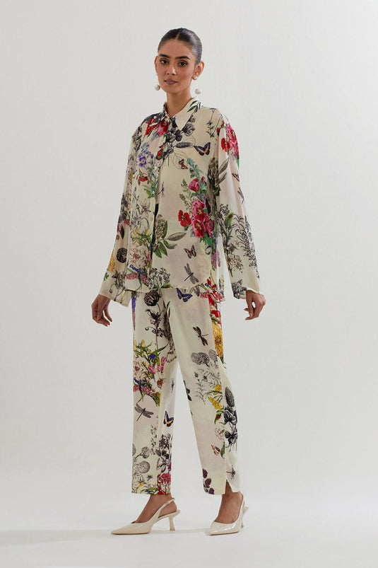 Multi Colour Tunic With Pant