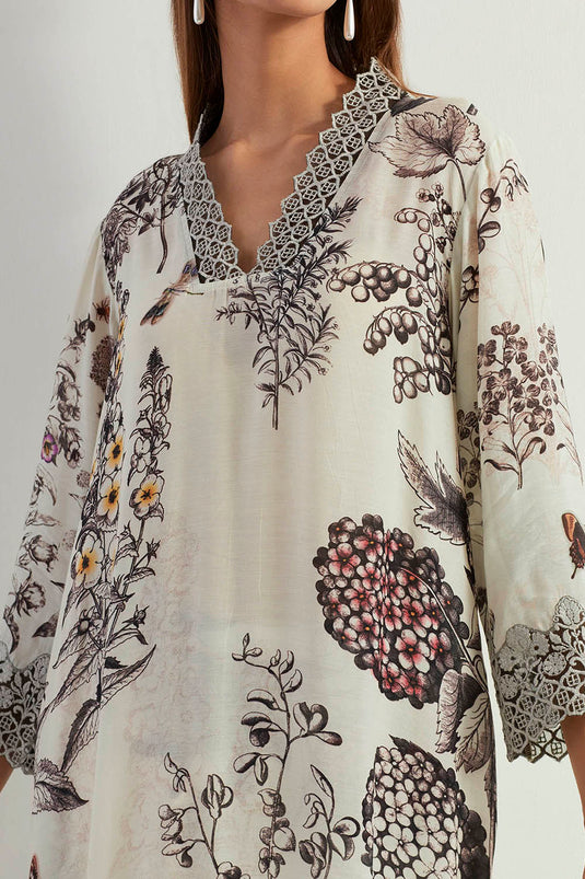 Multi Colour Tunic With Pants