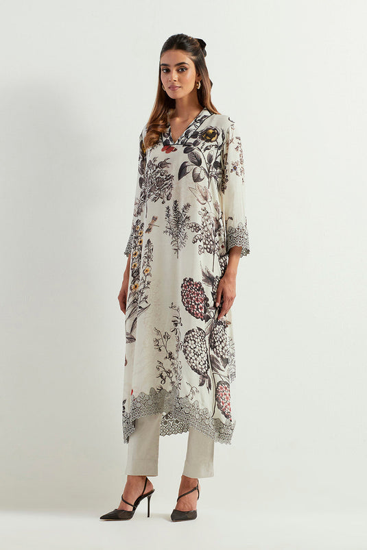Multi Colour Tunic With Pants