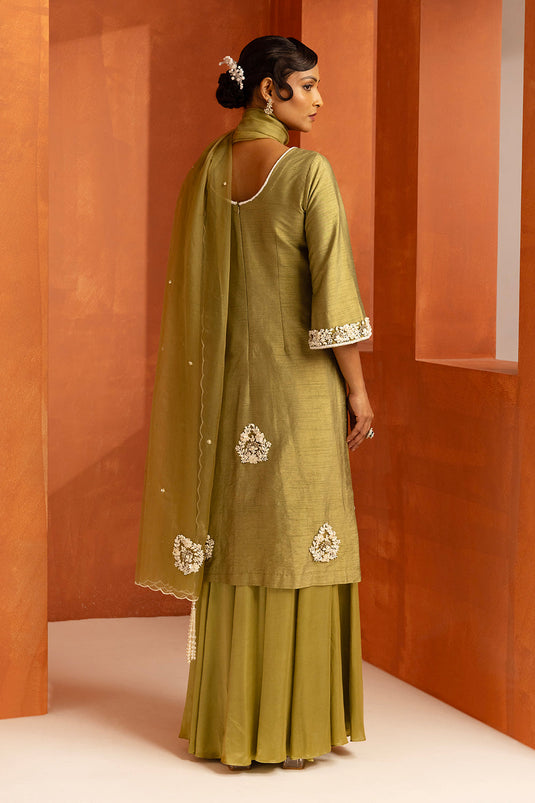 Olive Sharara Set
