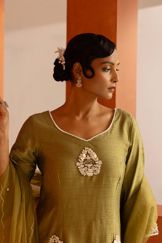 Olive Sharara Set