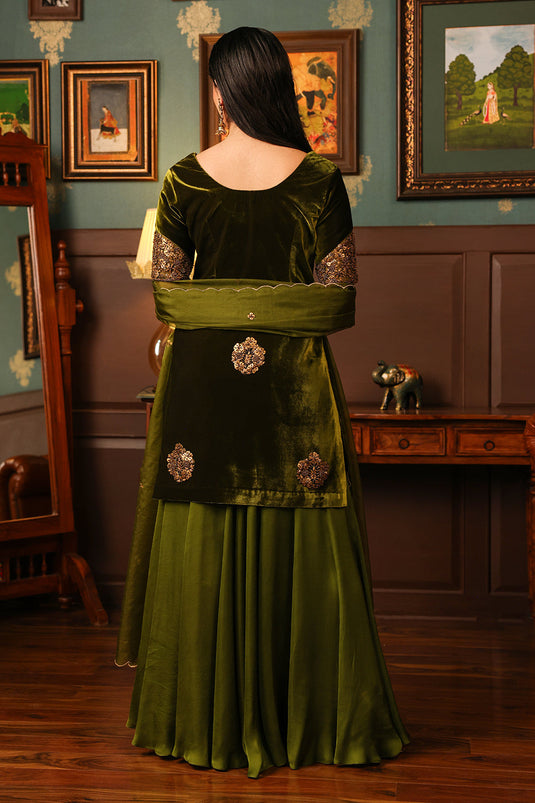 Olive Sharara Set