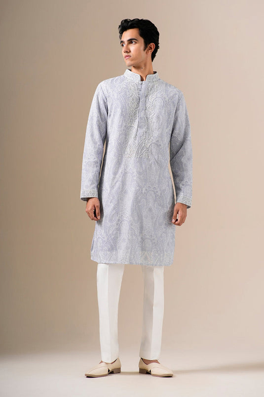 Pearl Mist Kurta Set