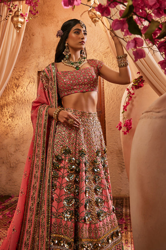 Pink Lehenga Set