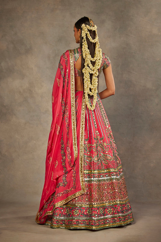 Pink Lehenga Set