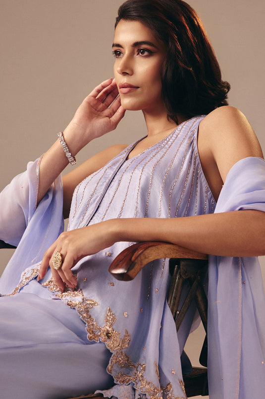 Powder Blue Co-ord Set