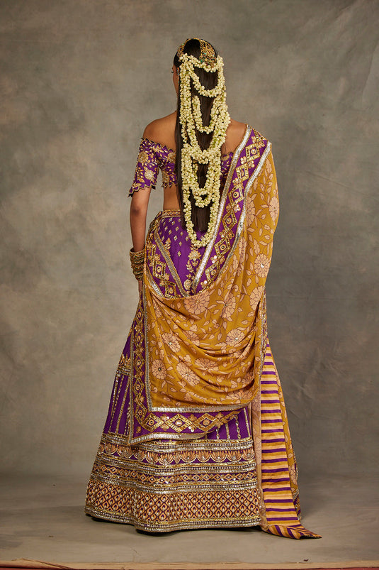 Purple Lehenga Set