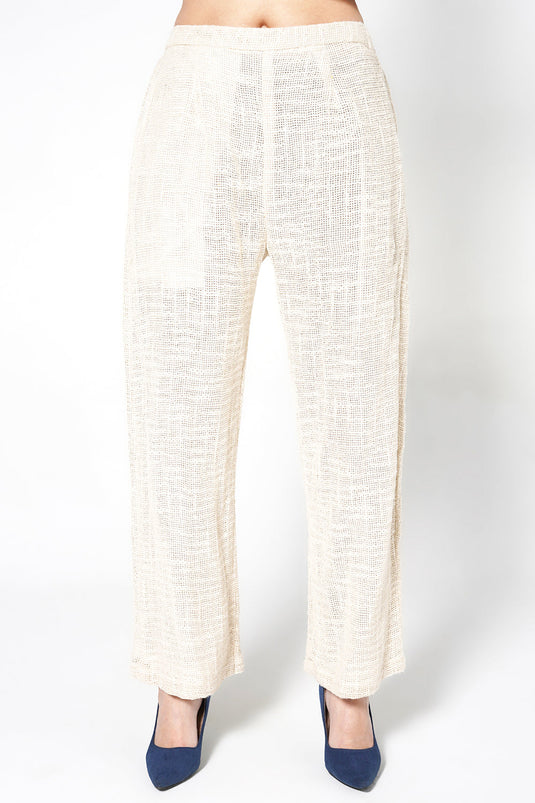 Resha Jute Fabric Contemporary Designer Co-Ord Set Panel Detail Outfit