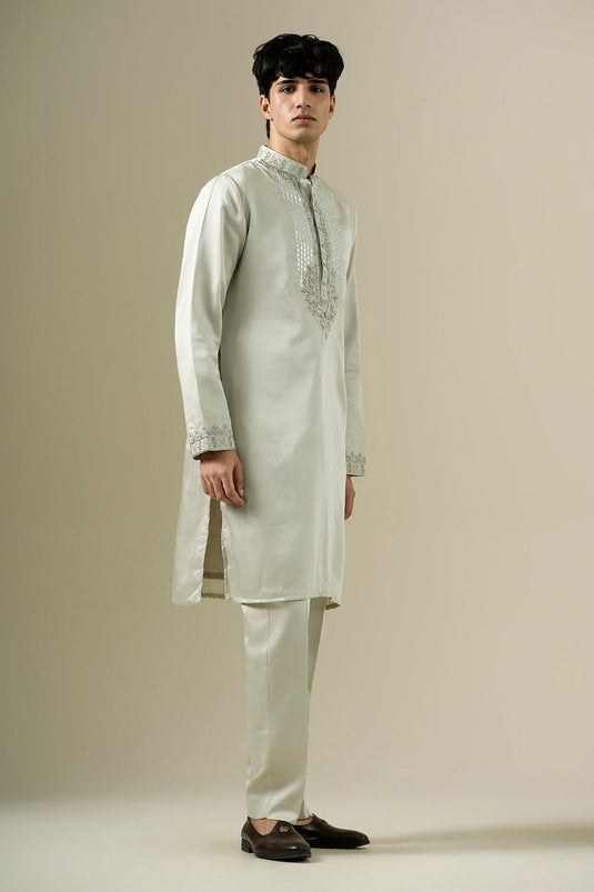 Sage Jardin Kurta Set
