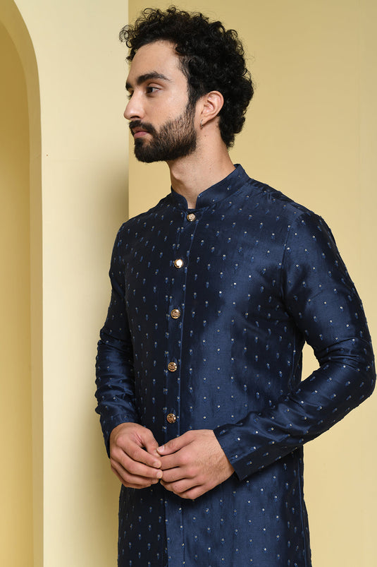 Sequence Emrboidered Kurta Pants