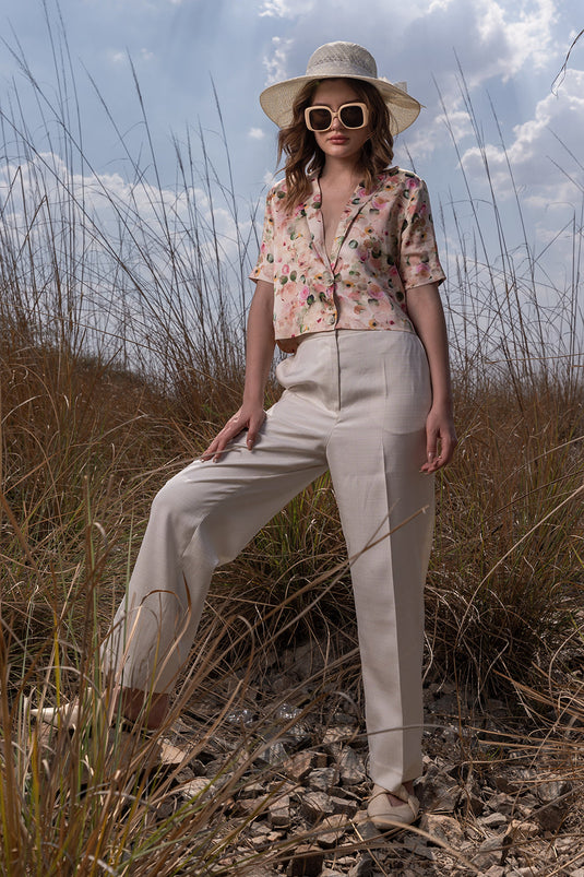 Whispering Pastels Short Blazer