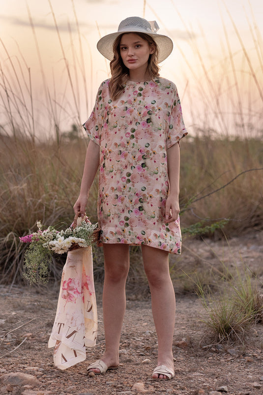 Whispering Pastels Short Dress
