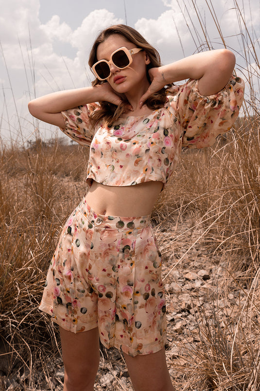 Whispering Pastels Shorts