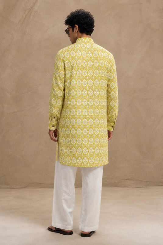 Yellow Kurta Pajama