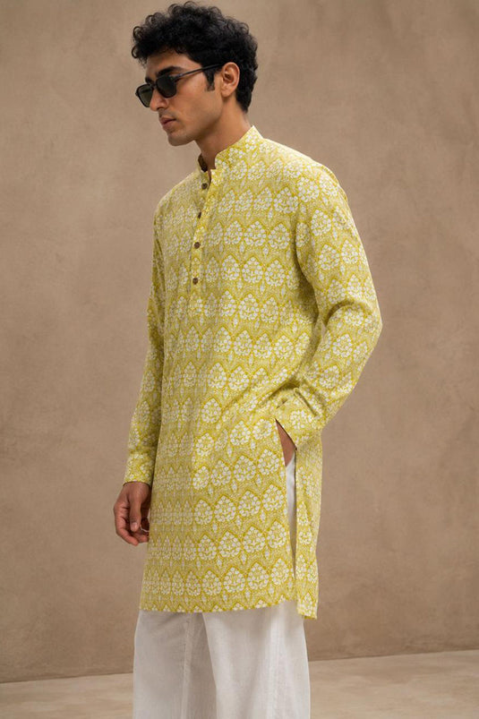 Yellow Kurta Pajama