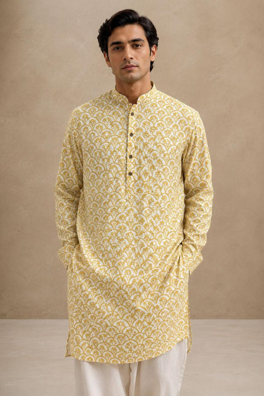Yellow Kurta Pajama