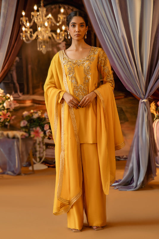 Yellow Suit Set